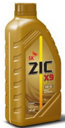 Масло моторное ZIC X9  5w30  SL/CF 1л  синтетическое