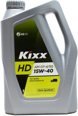 Масло моторное GS Kixx HD 15w40 CF-4/SG 6л полусинтетика