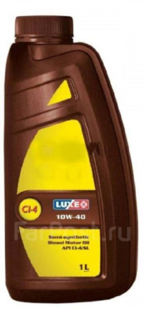 Масло моторное LUXE 10w40  CI-4/SL  1л полусинтетическое