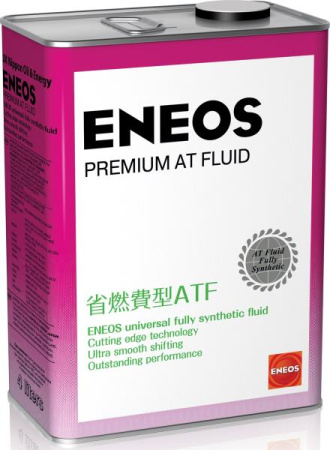 Масло трансмиссионное ENEOS Premium AT Fluid 4л
