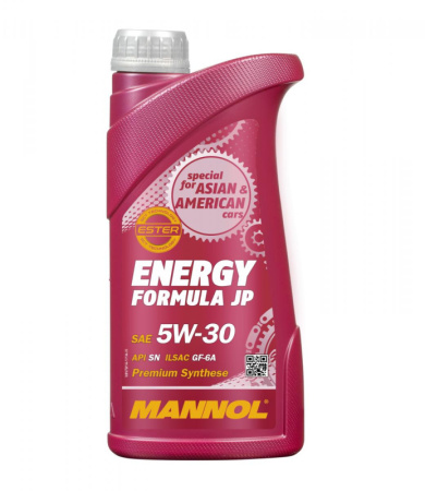 Масло моторное MANNOL 7914 Energy Formula JP 5w30 SN/GF-6A синтетика 1л