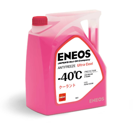 Антифриз Eneos Ultra Cool -40 C  5кг (pink)