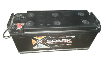 Аккумулятор SPARK 6СТ-132N (132-3-L-K-о) 132A/h 850A Левое