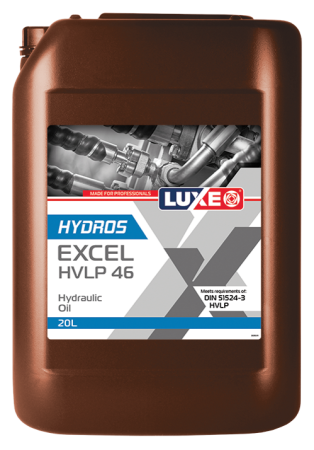 Масло гидравлическое LUXE HYDROS EXCEL HVLP 46 20л минеральное