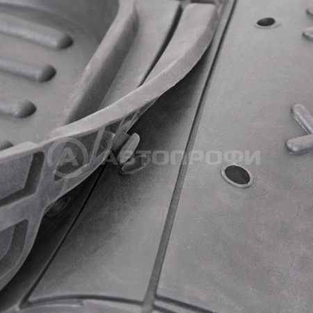 Коврики в салон AUTOPROFI TER-500i BK универсальные, 5 предметов, черный