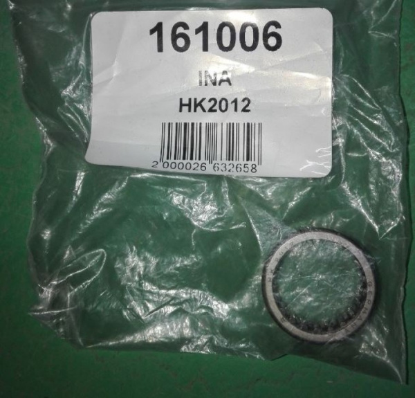 Подшипник HK2012 20*26*12 INA игольчатый