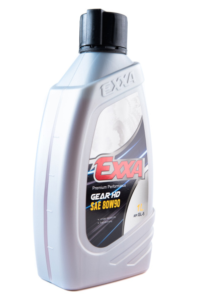 Масло трансмиссионное EXXA GEAR HD 80W90 GL-5  полусинтетическое, 1л. (Ю.Корея)
