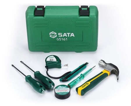 Набор инструментов SATA 05161 бытовой, 7 предметов