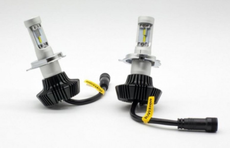 Лампа светодиодная "HiVision" Headlight Z2 Premium (H4, 6000K) комплект - 2 лампы