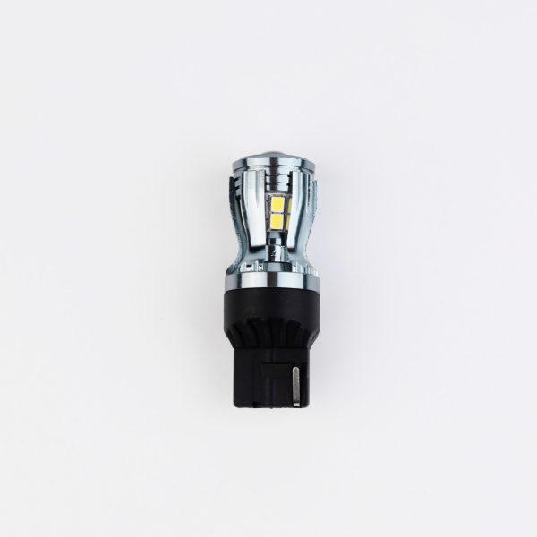 Лампы светодиодные LUNARIS 12-24V, T20, W21W, W3x16d, 14LED (ЛИНЗА,CANBUS) (компл. 2шт) арт.14LEDW21W