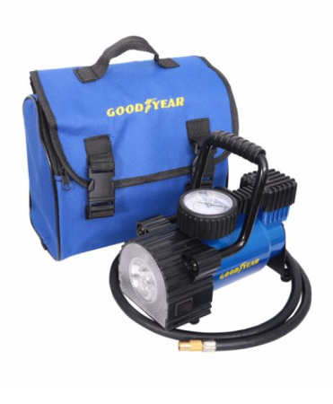 Компрессор Goodyear GY-35L LED DIGITAL 35 л/мин, с цифровым манометром, сумка для хранения GY000117