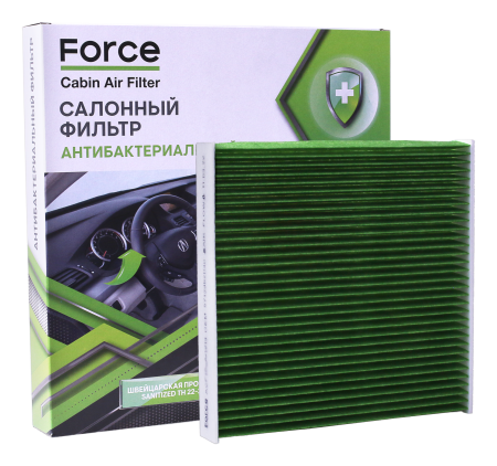 AC-805А FORCE ACF805A/1835 (80291-SAA-J51) фильтр салонный антибактериальный