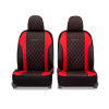 Авточехлы "AUTOPROFI Standart Excellent" EXL-1103G BK/RD экокожа, 11пр, чёрн./красный