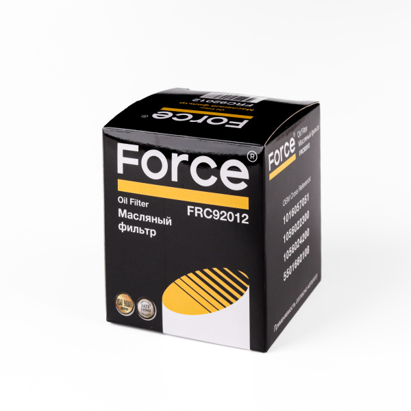 Фильтр масляный FORCE FRC92012 (1056022300) Geely Coolray