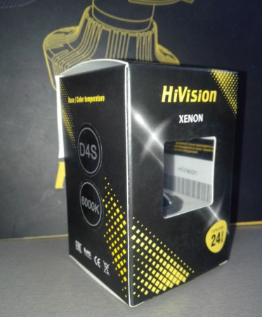 Лампа Ксенон "HiVision" Single D4S, 6000K (1 шт.)