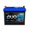 Аккумулятор DuoPower Asia 55A/h, 6СТ-55L, 55-3-L, 60B24R, 12V, 470/580A правый