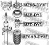 Отбойник амортизатора MZD-DY3/D350-34-111C Febest