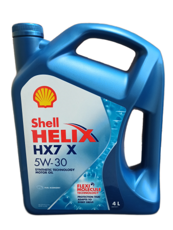 Масло моторное SHELL Helix HX7 X 5w30 4л полусинтетическое