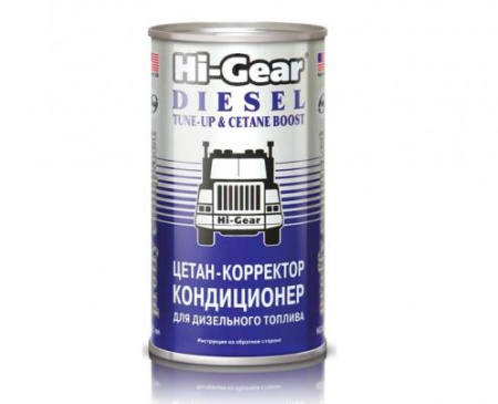 Цетан-корректор,кондиционер для дизельного топлива Hi-Gear HG-3435 325мл
