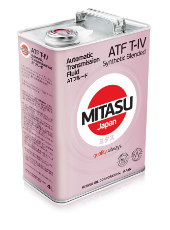 Масло трансмиссионное MITASU ATF T-IV полусинтетическое 4л MJ324