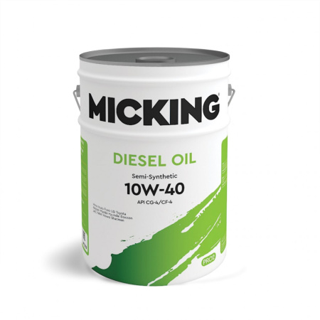 Масло моторное MICKING Diesel Oil PRO2 10W40 CG-4/CF-4  20л полусинтетическое
