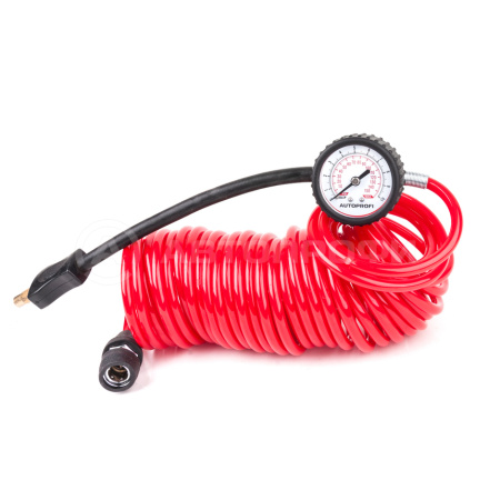 Компрессор AUTOPROFI AK-65, 65л/мин, 12V, 10атм, 30A, 300W, двухпоршневой, металл