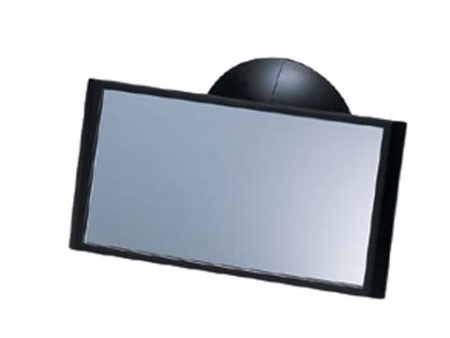 Зеркало в салон CZ272 заднего вида, Carmate Mini Mirror, плоское, черное