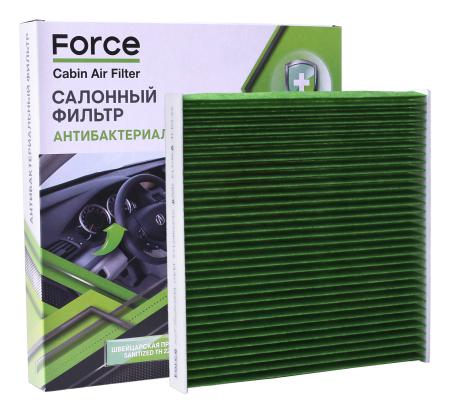 AC-201A FORCE ACF201A/2141 (7803A004) фильтр салонный антибактериальный