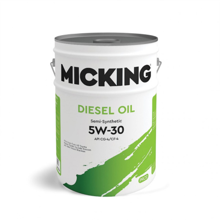 Масло моторное MICKING Diesel Oil PRO2 5W30 CG-4/CF-4  20л полусинтетическое