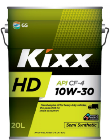 Масло моторное GS Kixx HD 10w30 CF-4 20л полусинтетика