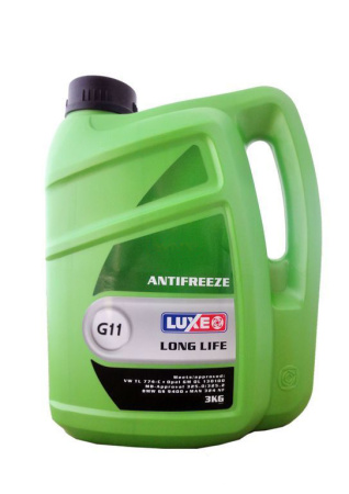 Антифриз LUXE Зелёный LONG LIFE  3 кг (-40С) G11