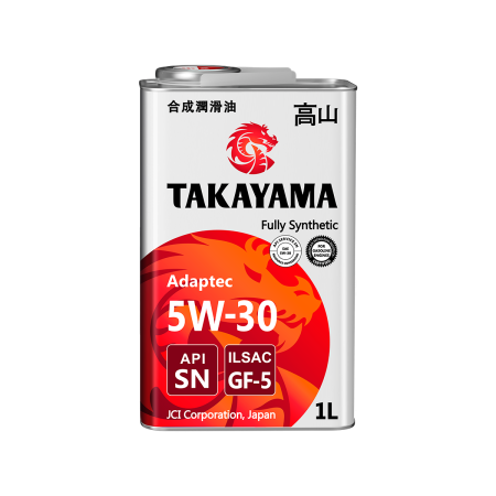 Масло моторное Takayama Adaptec 5w30 GF-5 SN синтетическое 1л