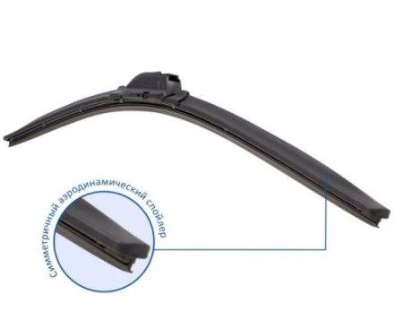 Щетка стеклоочистителя Goodyear PREMIUM 19"/48см всесезонная бескаркасная GY000439 (8 переходников)