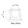 Аккумулятор WBR МОТО SMT12-4 (12V4Ah) обратная полярность (-+) 113*70*85