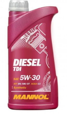 Масло моторное MANNOL Diesel TDI 5w30  SN/CH-4 7909 1л синтетическое