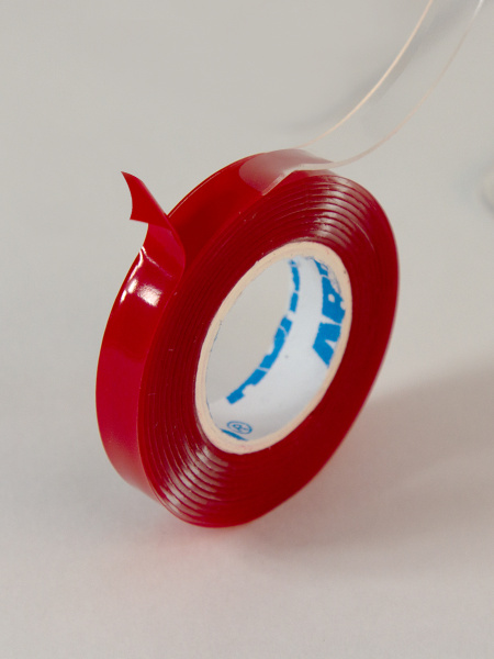 Лента клейкая двухсторонняя монтажная (20мм х 1,51м) EMT-020-R ABRO