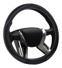 Чехол на руль "SENATOR Alaska" OPLS1001 замша, M, d=38см, черный