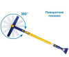 Щетка для снега "Goodyear" телескопическая с поворотной головкой WB-07 91-107см GY000207
