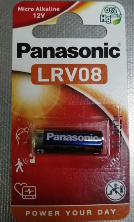 Батарейка Panasonic LRV08/B1 Power Cells 23A BP-1 57345
