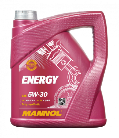 Масло моторное MANNOL Energy 5w30 SN/CH-4  7511 4л синтетическое