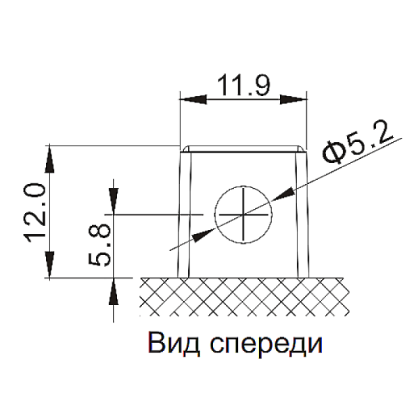 Аккумулятор WBR МОТО SMT12-12-A (12V12Ah) прямая полярность (+-) 150*70*130