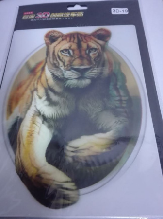Наклейка декоративная 3D для авто Car stickers, 1шт