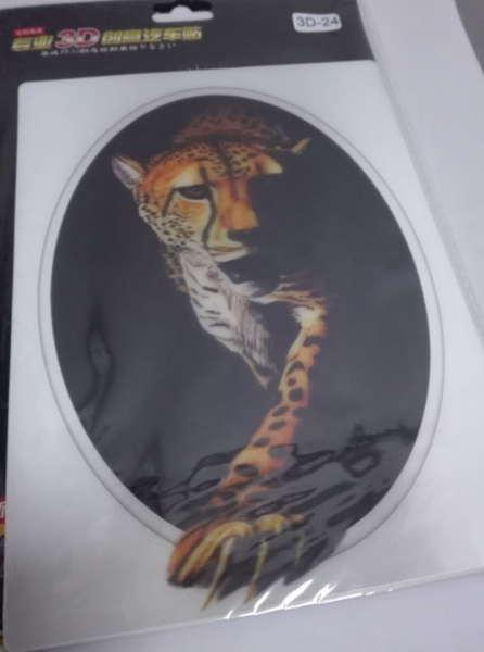 Наклейка декоративная 3D для авто Car stickers, 1шт