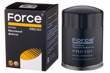 Фильтр масляный FORCE FRC101 (15600-41010) (аналог VIC C-101)