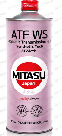 Масло трансмиссионное MITASU MJ331 ATF WS PREMIUM 1л полусинтетическое
