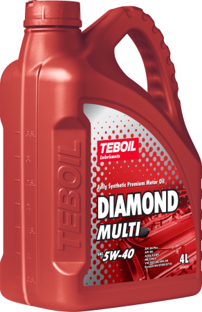 Масло моторное Teboil Diamond Multi 5w40 SN+/A3/B4 4л синтетическое