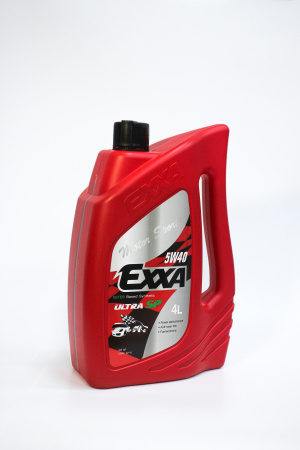 Масло моторное EXXA ULTRA 5w40 API SP синтетическое 4л (Ю.Корея)