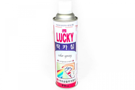 Краска Lucky ЛАК 343, аэрозоль, 530 мл, Южная Корея