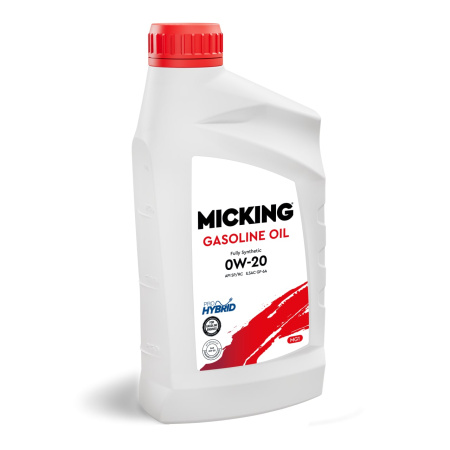 Масло моторное MICKING Gasoline Oil MG1 0w20 SP/RC 1л синтетическое