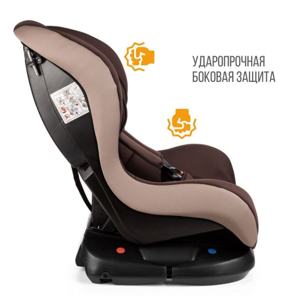 Удерживающее устройство для детей "ZLATEK Galleon" KRES3732 кофе, 0-4 лет, 0-18 кг, группа 0+/1